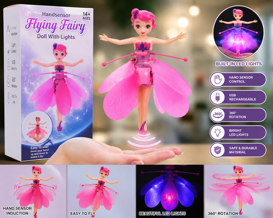 HAND SENSOR FLYING DOLL WITH LIGHTS